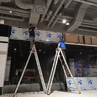 Монтаж вывески Китай город